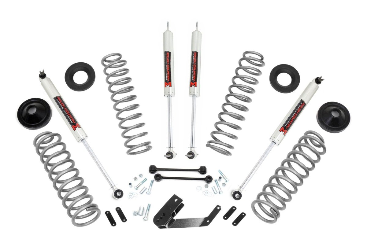 Jeep Wrangler Suspension Lift Kit - Rough Country - 3.25 Inch Lift Kit | M1 - '07-'10